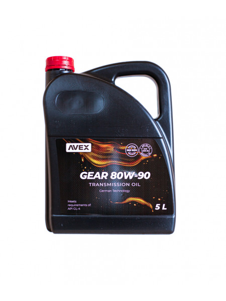 GEAR 80W-90,  API GL-4 трансмісійна олива Авекс