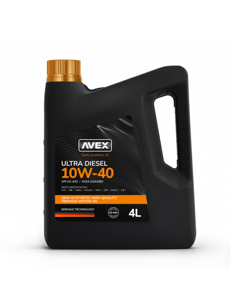 ULTRA DIESEL 10W-40, API CG-4/SJ моторна олива для малої техніки