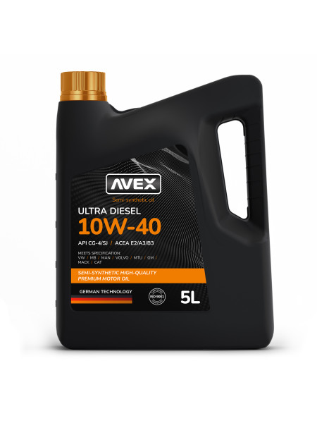 ULTRA DIESEL 10W-40, API CG-4/SJ моторна олива для малої техніки